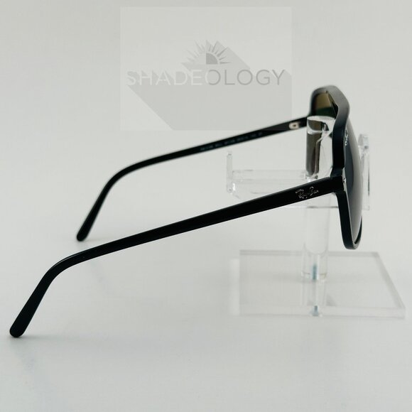 Ray-Ban Sunglasses Bill Black Aviator RB2198 901/58 60-14 145 3P Italy Polarized